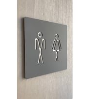 Cool Serisi WC Yönlendirme Levhası