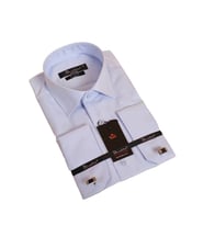 Mavi 8 Drop Ekstra Uzun Kol Dar Kesim Micro Kumaş Kol Düğmeli Slim Fit Erkek Gömlek - 197-4