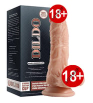 AGR Dildo Series 17 Cm Damarlı Realistik Penis
