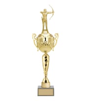 ODAK KUPA - Figürlü Kupalar - Okçu Figürlü Kupalar FG-090 C - 54 cm