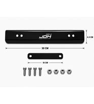 SİYAH JDM METAL PLAKALIK – ÜNİVERSAL UYUMLU