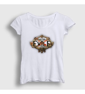 Presmono Kadın Beyaz Path Of Exile T-Shirt 421931tt (Beyaz)