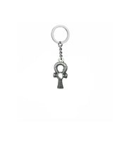 Ankh Yaşam Figürlü Metal Anahtarlık – Unisex Mısır Temalı & Antik Aksesuar