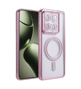 Xiaomi Mi 14t Pro Joke Simli Magneticsafe Kılıf - Pembe