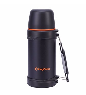 KINGCAMP 750 ML VACUUM SIYAH TERMOS (Renksiz)