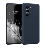 Microsonic Matte Silicone Infinix Hot 50 Pro Plus Kılıf Lacivert (Lacivert)