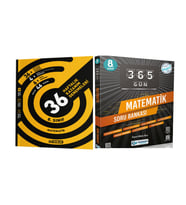 8.Sınıf Matematik 36 Haftalık Kazanım Denemeleri Ve Matematik 365 Gün Soru Bankası