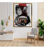Altın  Çerçeveli tablo n474