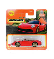 Matchbox Porsche 911 Carrera Cabriolet - Kırmızı (1/64)