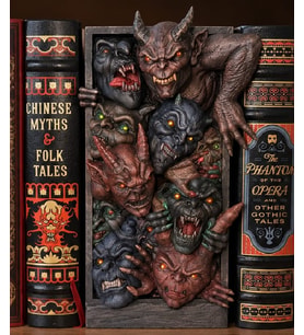 3 Boyutlu Kitaplık Aksesuarı Doğal TAŞ Kitap Tutucu Dekoratif BOOK NOOK Kitap Ayracı 3D Dekor