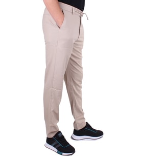 Dagoster DMG23-619712 Bej Normal Bel Düz Paça Jogger Erkek  Pantolon
