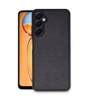 Samsung Galaxy M15 Kılıf Aras Deri Kapak - Siyah