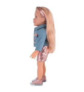 Orijinal Designafriend Kylie Bebek - 47 cm Büyük Boy Saç Tasarım ve Evcilik Oyuncağı