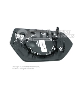 Seat Leon Elektrıklı Ayna Camı 2021--Den İtibaren; Isıtmalı Sol 5Fa857521A (Oem No: 5Fa857521A)