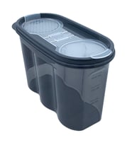 2 Kapaklı Ölçekli Erzak Saklama Kabı - 1,2 Litre - SA930 (5680)