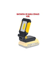 SGS 5061B Katlanabilir LED Fener 20V 500 Lumen ( Solo )