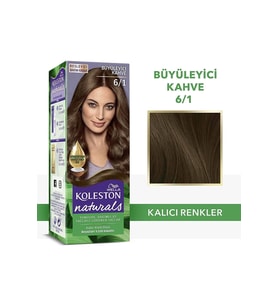 Wella Koleston Naturals Saç Boyası 6/1 Büyüleyici Kahve