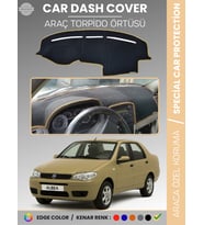 FİAT ALBEA (2005-2012) Torpido Örtüsü Ön Göğüs Torpido Koruma Tam Uyum Çatlamayı Önler Kolay Montaj
