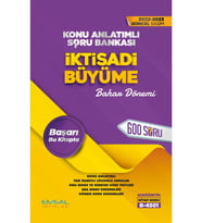Emsal Yayınları Aöf Iktisati Büyüme Konu Anlatımlı Soru Bankası (Çok Renkli)