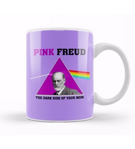 Pink Freud Dark Side Of Your Mum Kupa Bardak Porselen