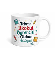 Çocuğunun Ödevini Yapan Ebeveynlere Esprili Kupa Bardak Hediye Yeniden Öğrenci