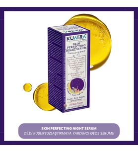 KUATRA Skin Perfecting Night Serum Gece Bakım Serumu Antioksidan