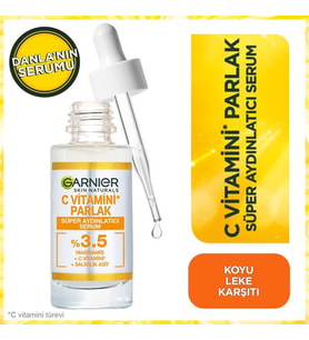Garnier C Vitamini Parlak Süper Aydınlatıcı Serum 30 ml