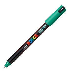 UNİ POSCA SU BAZLI POSTER MARKER 0.7 YEŞİL PC-1MR