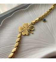 Arpa Yonca bileklik (Gold)