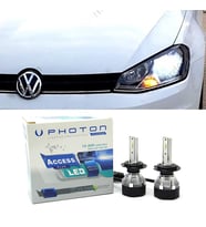 Vw Golf 7.5 Led Xenon Sis Farı Ampulü H11 Access Yeni Seri Beyaz 2017-2019