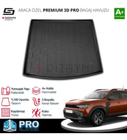 Renault Duster 4X4 3D Pro Bagaj Havuzu 2024 Üzeri A+ Kalite