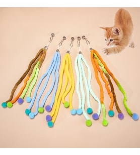 Zilli Kedi Oyuncağı - Peluş - Ponponlu
