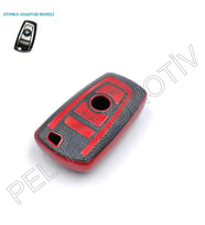 Bmw M3 M4 E34 E90 Anahtar Kılıfı Süperlüx Keyless Kırmızı
