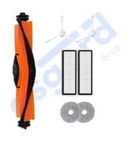 XİAOMİ S10+ , S20+ , X10+ , X20+ Uyumlu 1 Ana Fırça 2 Yan Fırça 2 Filtre 2 Mop PKT-iasgf0000803