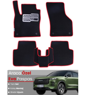 JAECOO 7 4X2 (2024-2025) Uyumlu EVA Paspas Tam Set–Araca Özel,Kolay Montaj,Su Geçirmez