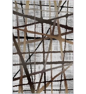 Eliana Home Baskılı, Yıkanabilir Kaymaz Taban Salon Halısı LNA1497 100x150 cm (Kahverengi)
