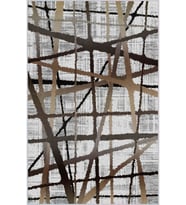 Eliana Home Baskılı, Yıkanabilir Kaymaz Taban Salon Halısı LNA1497 100x150 cm (Kahverengi)