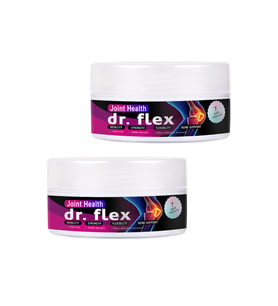 Dr.Flex Kavanoz Vücut Masaj Kremi 2 Adet Omega3Lü Kolajenli Bamya Ardıç Kuyruk Yağlı