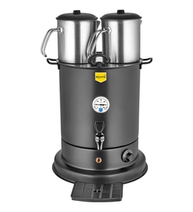 Remta 2 Demlikli Elite Çay Makinesi 25 lt Siyah