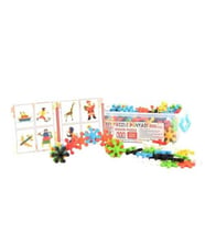 Oyuncak Mozaik Puzzle Dünyası 140 Parça Orta Boy Eğitici Lego Seti