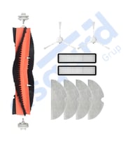 Dreame D9,D9 Max,L10 Pro,D9 Pro Uyumlu 1 Ana Fırça 2 Yan Fırça 2 Filtre 4 Mop PKT-iasgf0000129