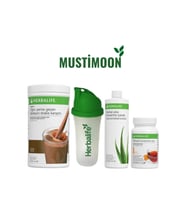 MUTLU SET ÇİKOLATALI SHAKE+ALOEVERA+ŞEFTALİ 50gr ÇAY