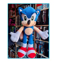Sonıc Peluş 45 Cm Büyük Boy Oyuncak Sonic Yurtdışı Orjinal Sonik