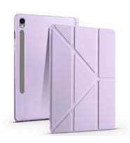 Galaxy Tab S9 FE Kılıf Zore Tri Folding Kalem Bölmeli Standlı Kılıf