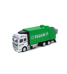 Oyuncak Çöp Kamyonu Metal Çek bırak 20 Cm
