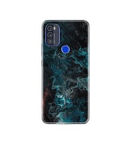 Reeder P13 Blue Max 2021 Kılıf Resimli Desenli Baskılı Silikon Kılıf Colorful Abstract 1384