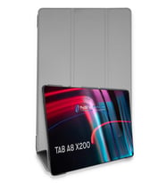Pilelistore   Samsung Galaxy X200 Tab A8 10.5 Kılıf Tablet Smart Kılıf - Gri