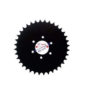 Arka Dişli 428-36T İç 37X6 Delikli Ind Öm Hedge