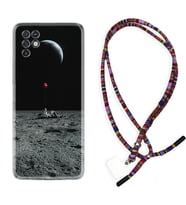 INFINIX Note 11 Pro Note 10 Hot 9 Play Kılıf Boyun Asklı Rasta Silikon Astronoot Red Baloon 1608