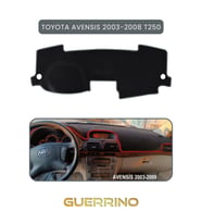 TOYOTA Avensis (2003-2008) t250TORPİDO KORUMA HALISI GRİ KENAR